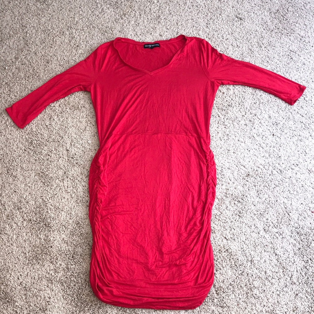 Sexy Wendy Williams ruched dress